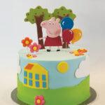 Peppa Pig-inspired cake Peppa Pig-inspired cake Image